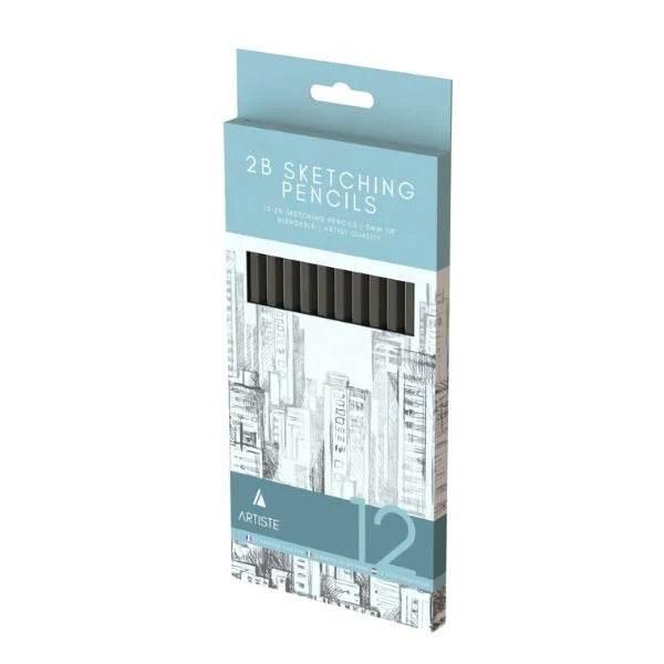 Artist Sketching Pencils 12 Pack – Professional Quality Graphite Pencils for Drawing & Shading | Ideal for Artists & Beginners - Cloud Nine Stores