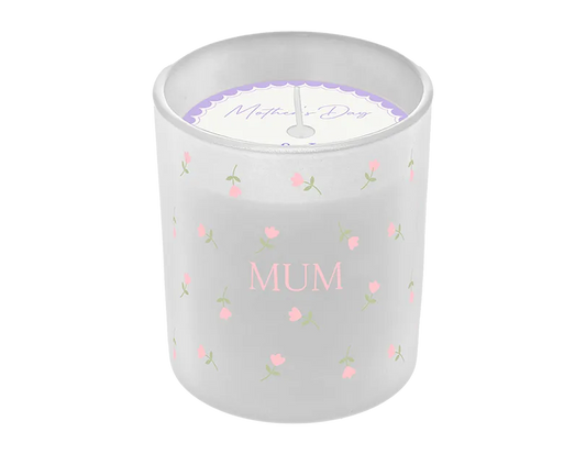 Mother's Day Tulip & Jasmine Fragranced Candle 170G