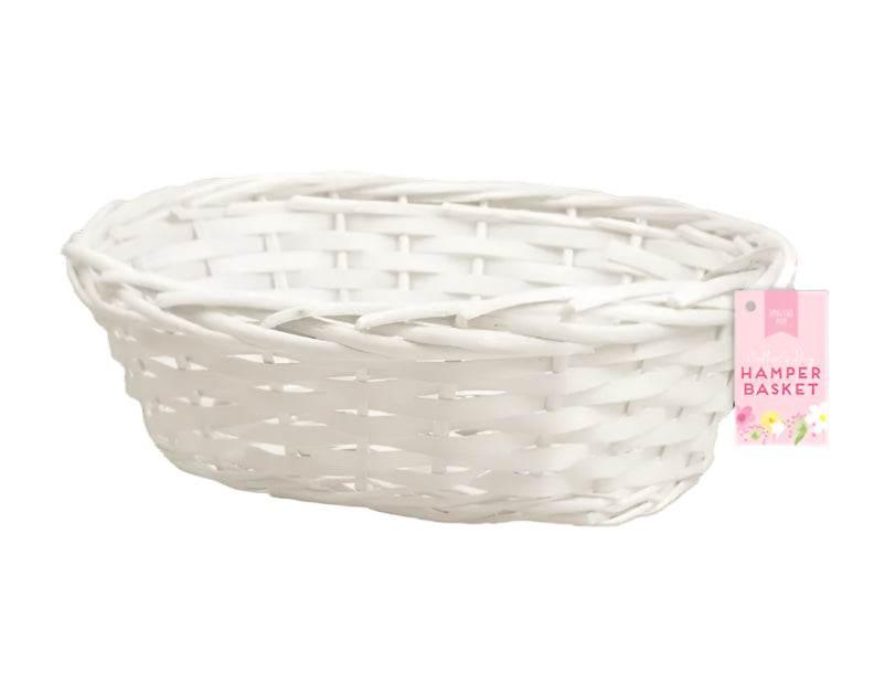Woven Hamper Basket (Single) Assorted Colours - Cloud Nine Stores