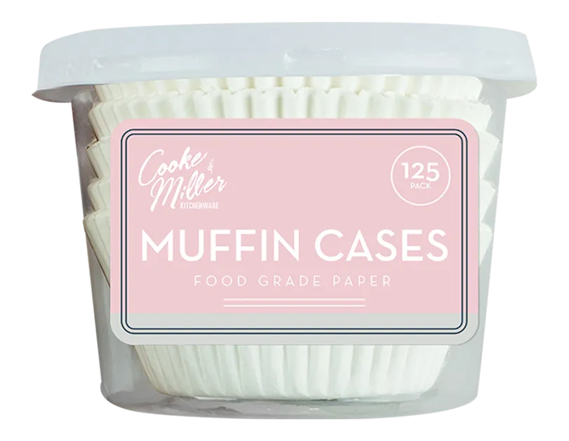 3 x Packs of Muffin Cases - (125 Pack)