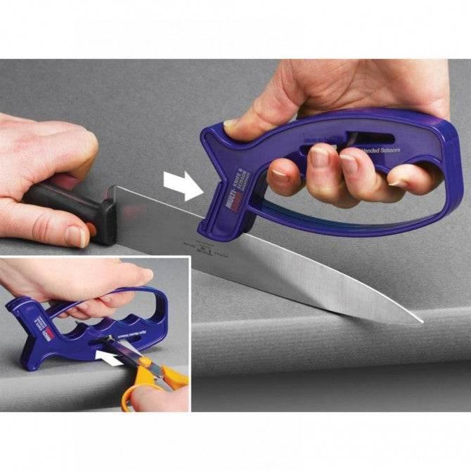 Multi-Sharp® MS1901E 2-In-1 Knife & Scissor Sharpener - Cloud Nine Stores