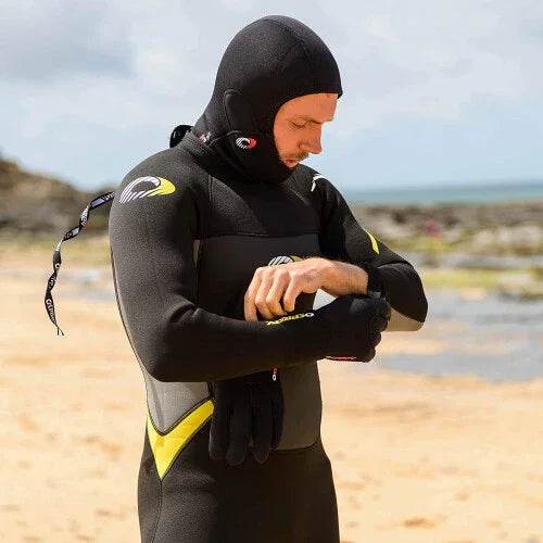 Osprey Adults Wetsuit 3 mm Neoprene Surf Hood, Black - Cloud Nine Stores