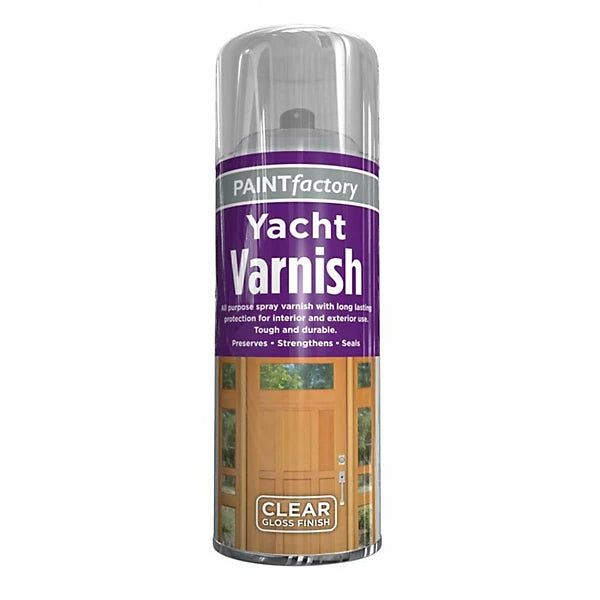 Paint Factory All Purpose Yacht Varnish Gloss 400ML
