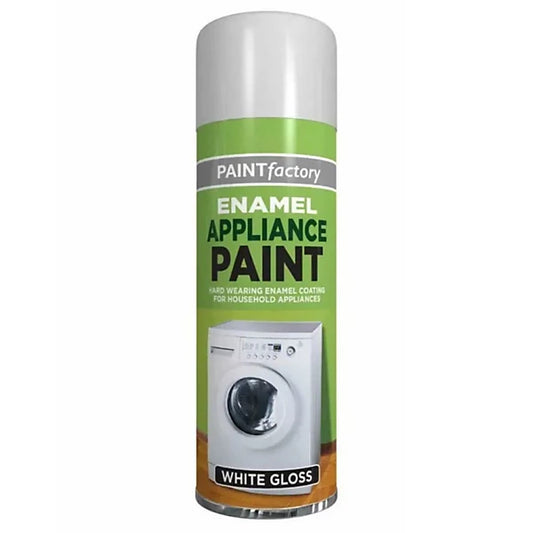 Paint Factory Enamel Appliance Spray White Gloss 300ml
