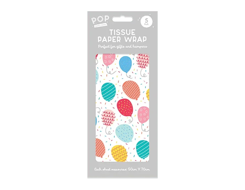 Birthday Tissue Wrap - Cloud Nine Stores
