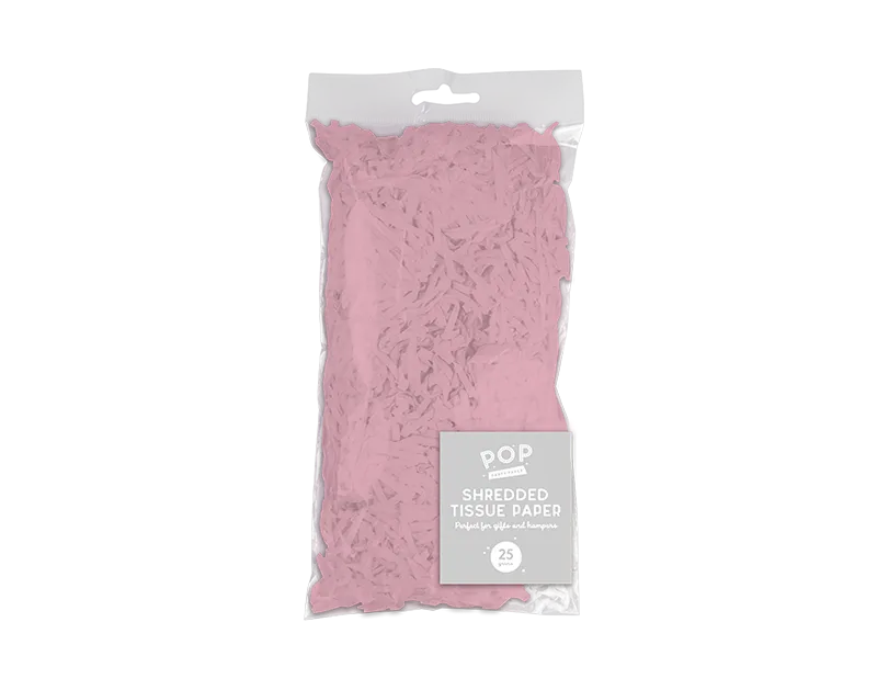 Pastel Shredded Tissue Paper 25g
