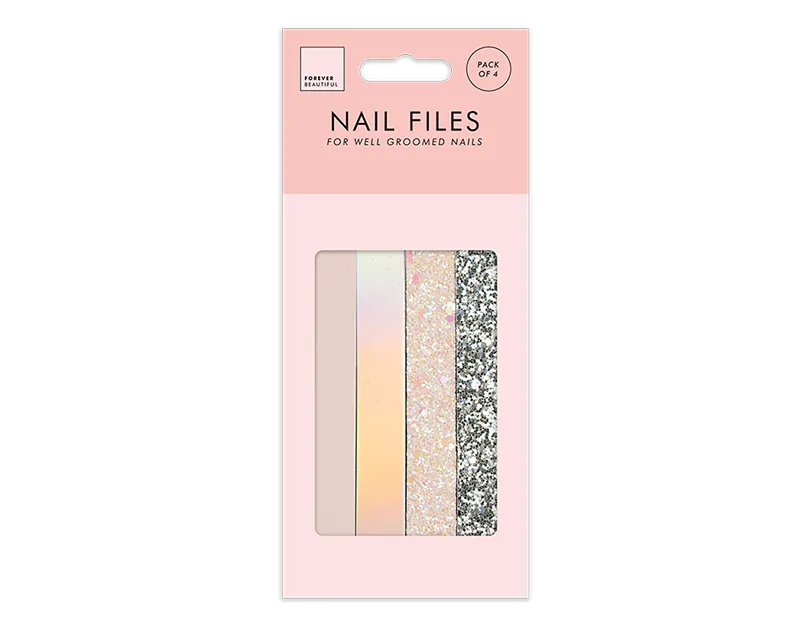 Nail Files 4pk Cloud Nine Stores