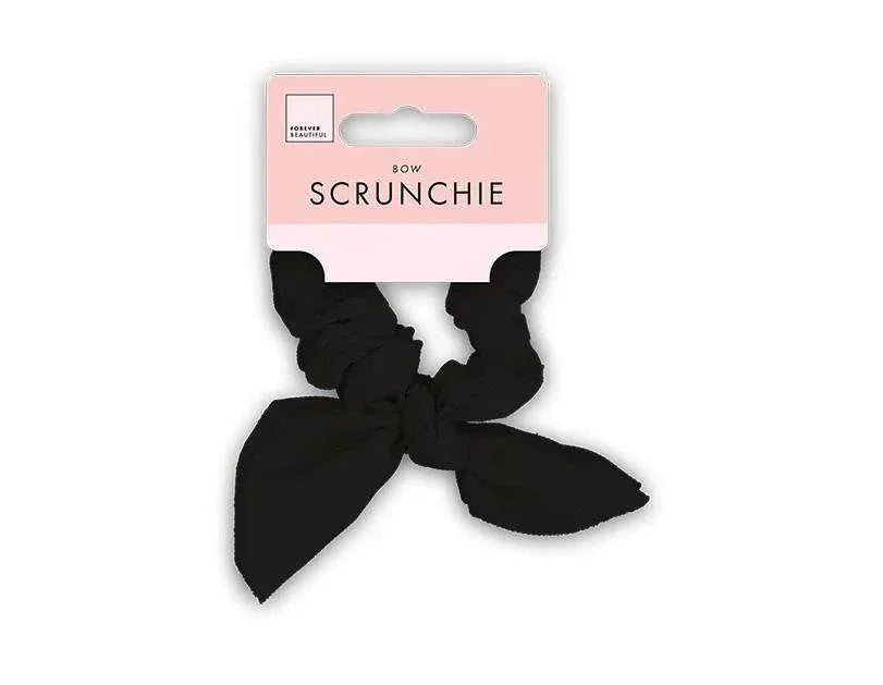 Textured Fabric Scrunchie with Bow 2pk - Cloud Nine Stores