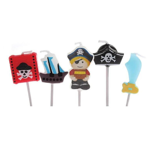 Culpitt 5 Pirate Cake Candles - Cloud Nine Stores