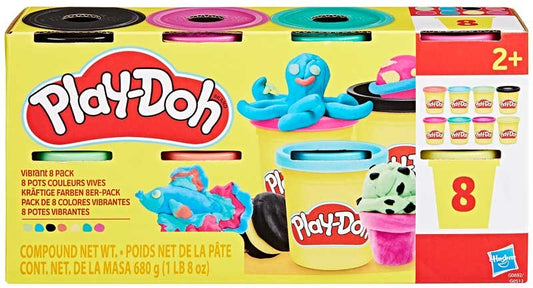 PLAY-DOH 8 PACK ASSORTED