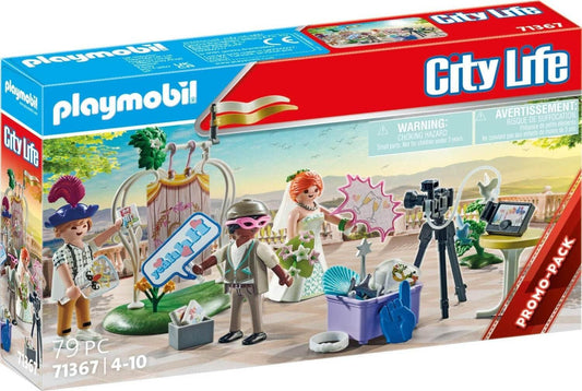 PLAYMOBIL City Life PROMO Wedding couple with camera - 71367 - Cloud Nine Stores