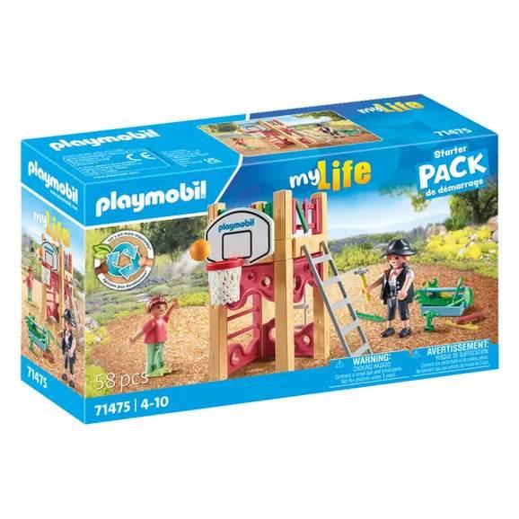 PLAYMOBIL 71475 Carpenter with Play Turret - Cloud Nine Stores