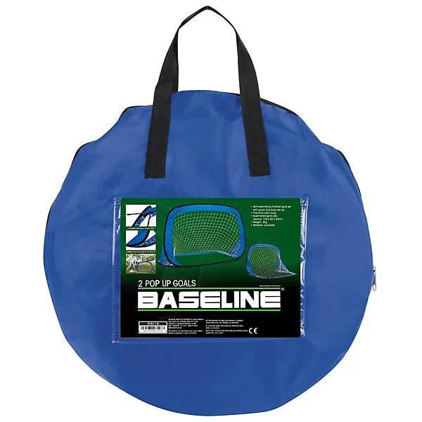 Kids Pop-Up Football Goals - Set Of 2 -Fibreglass Poles Soccer Training - Cloud Nine Stores