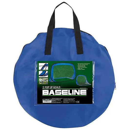 Kids Pop-Up Football Goals - Set Of 2 -Fibreglass Poles Soccer Training - Cloud Nine Stores