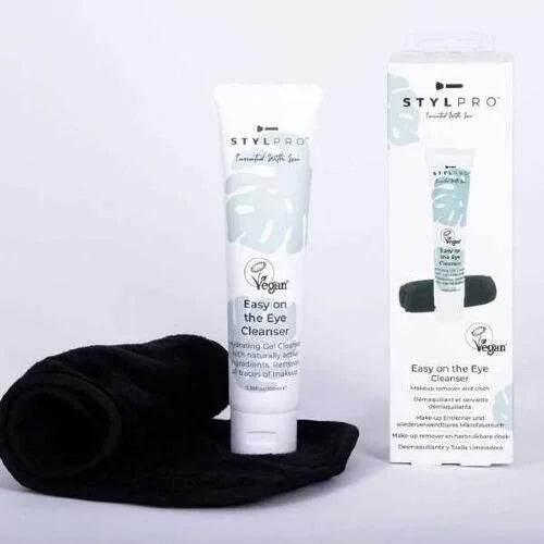 STYLPRO Easy on the Eye Makeup Remover Kit (Tube & Cloth) - Cloud Nine Stores