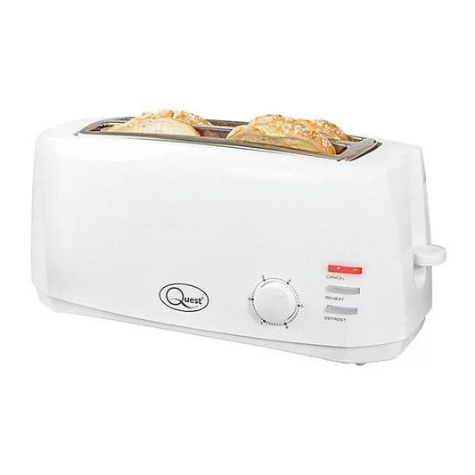 Quest 35049 4 Slice Toaster With Extra Wide Slots - Cloud Nine Stores