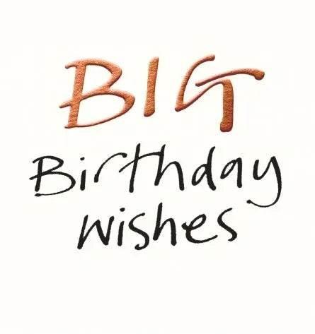 Big Birthday Wishes - Cloud Nine Stores
