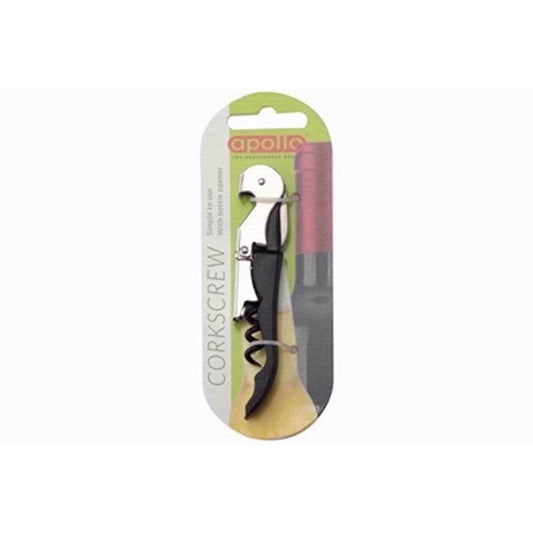 APOLLO STAINLESS STEEL WAITERS CORKSCREW - Cloud Nine Stores