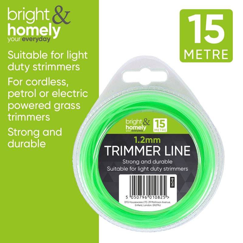 BRIGHT & HOMELY TRIMMER LINE 1.6MMX15M - Cloud Nine Stores