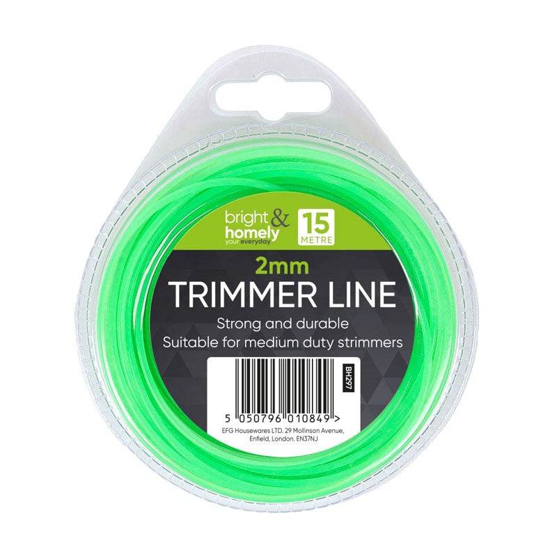 BRIGHT & HOMELY TRIMMER LINE 2MMX15M - Cloud Nine Stores