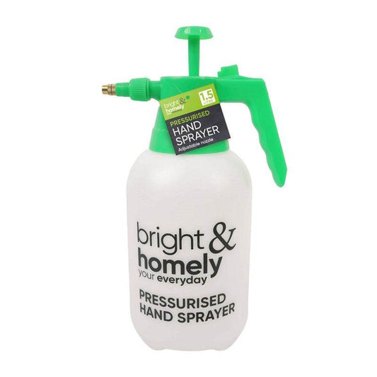 BRIGHT & HOMELY PRESSURISED HAND SPRAYER 1.5LTR - Cloud Nine Stores