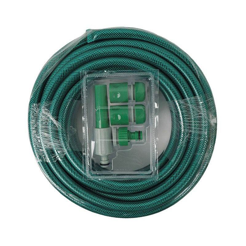 BRIGHT & HOMELY REINFORCED HOSEPIPE AND NOZZLE SET 15M - Cloud Nine Stores