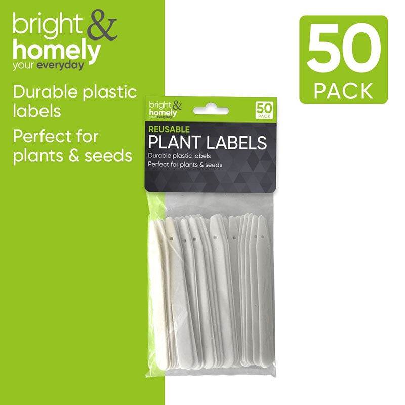 BRIGHT & HOMELY PLANT LABELS 50PCS - Cloud Nine Stores