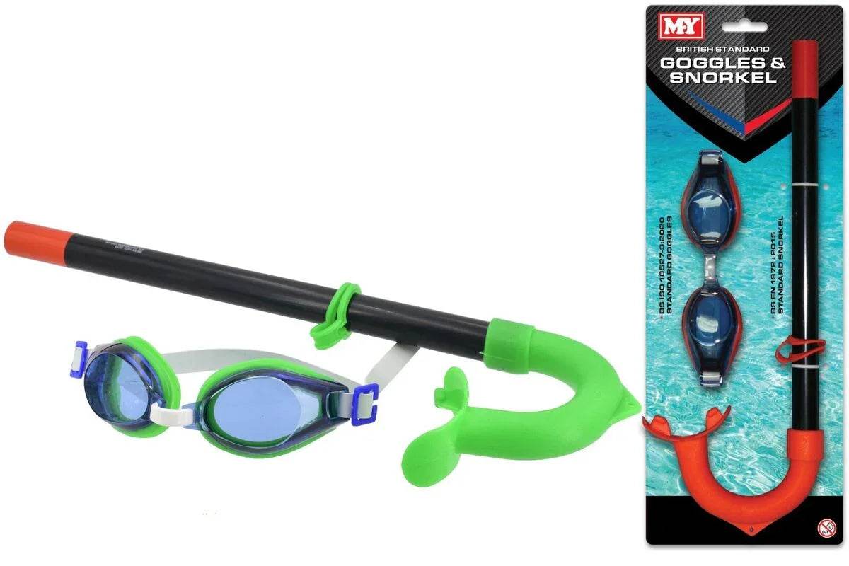 M.Y British Standard Children's Snorkel & Goggles Set - Cloud Nine Stores