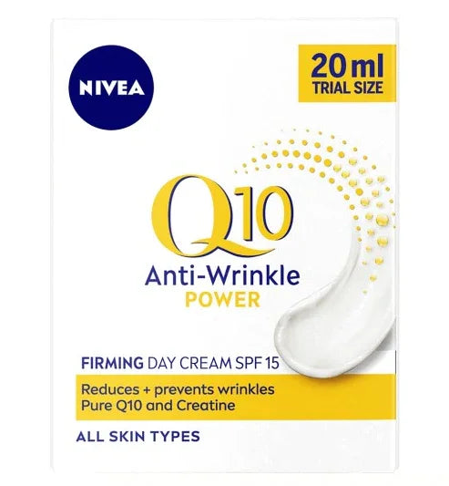 NIVEA Q10 Anti-Wrinkle Power Firming Day Cream SPF 15 20ml - Cloud Nine Stores