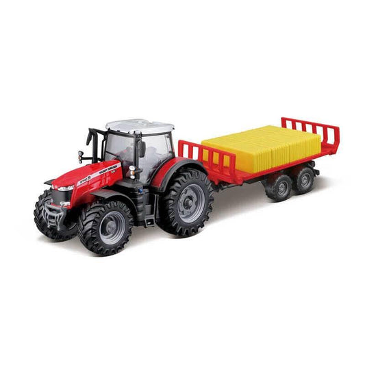 Bburago Massey Ferguson 8740S Tractor - Cloud Nine Stores