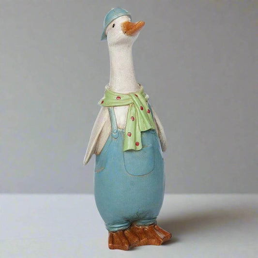 Shudehill - David's Country Duck Boy Ornament - Cloud Nine Stores