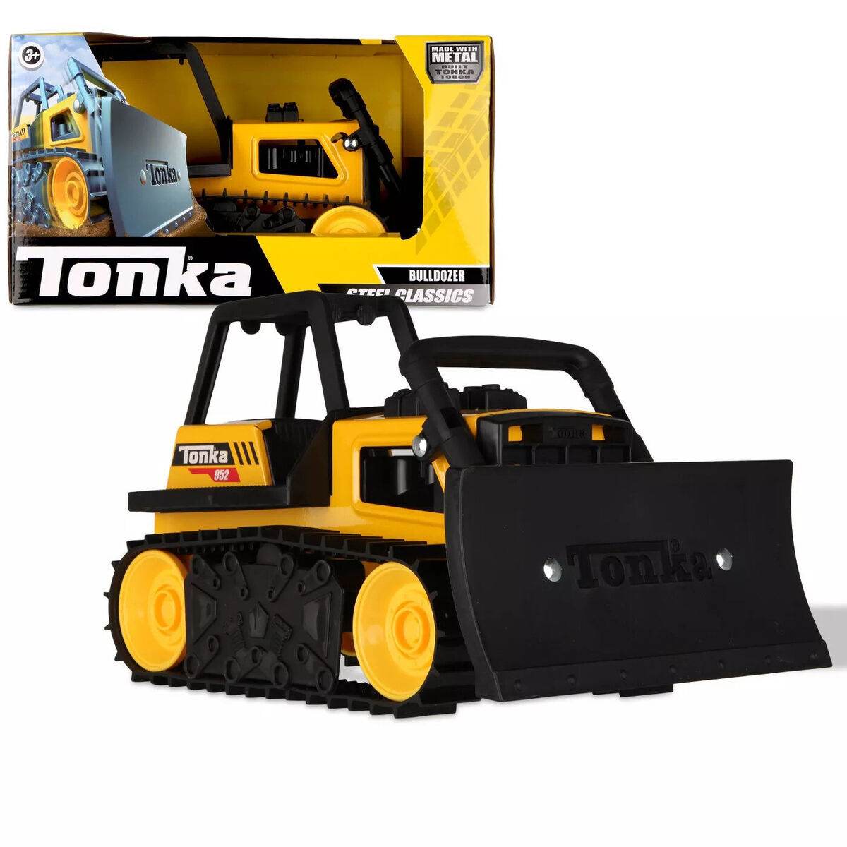 TONKA STEEL CLASSICS - BULLDOZER - Cloud Nine Stores