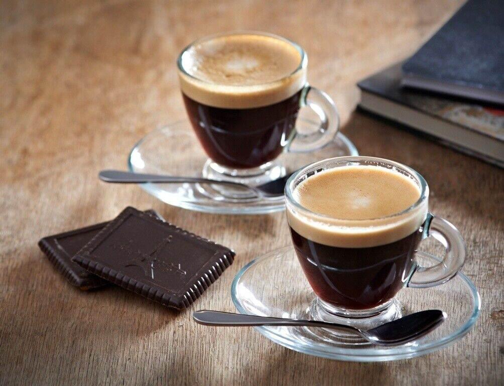 Ravenhead Entertain 80ml Set Of 2 Espresso Cup & Saucer - Cloud Nine Stores