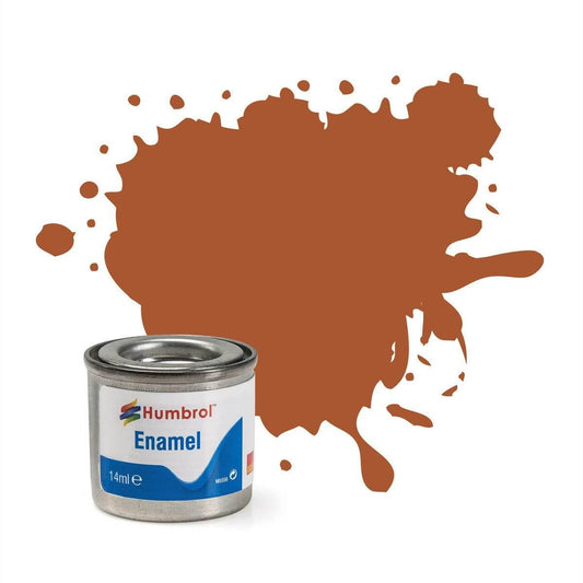 Humbrol No.62 Leather Matt Finish Enamel Paint 14ml - Cloud Nine Stores