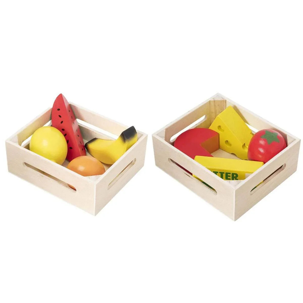 Wooden Food Crates- Woodworks - Cloud Nine Stores