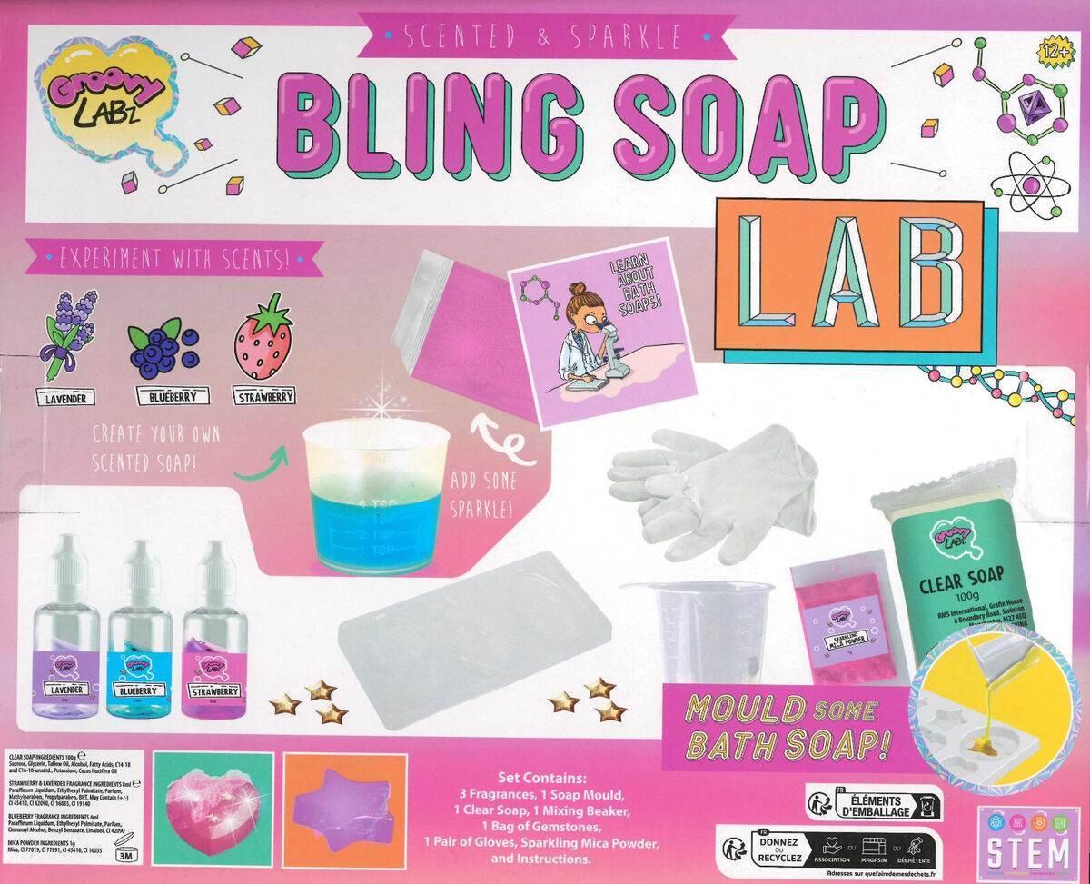 Make Your Own Bling Scented Hand Bath Soap Science Activity Set - Cloud Nine Stores