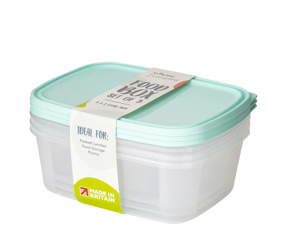 Wham Food Storage Box Container 2L - Set of 3 - Cloud Nine Stores