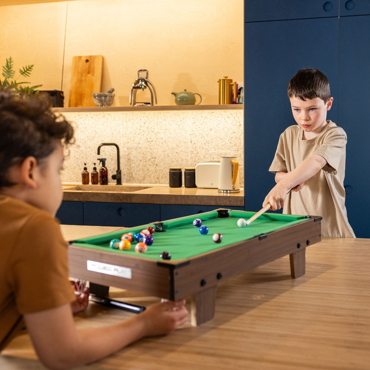 POWER PLAY 25 INCH POOL TABLE GAME
