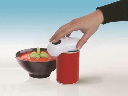 Culinare One Touch Can Opener White - Cloud Nine Stores