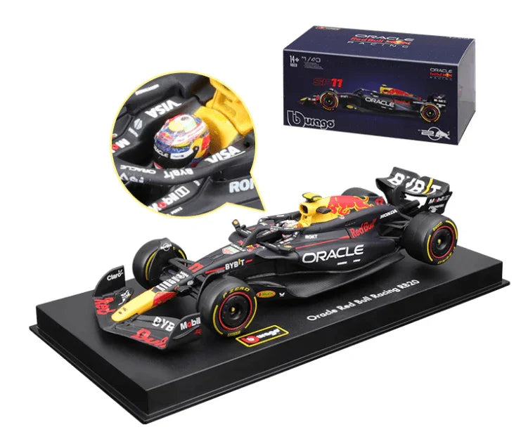 Oracle Red Bull Racing RB20 #11 F1 2024 Sergio Perez 1:43 Scale Bburago Diecast Model - Cloud Nine Stores