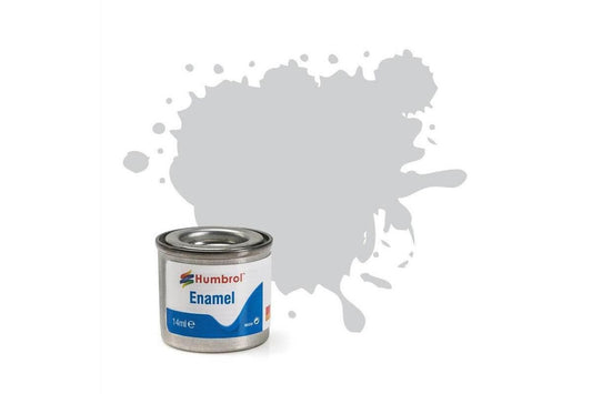 Humbrol 011 Silver Metallic 14ml Enamel Paint - Cloud Nine Stores