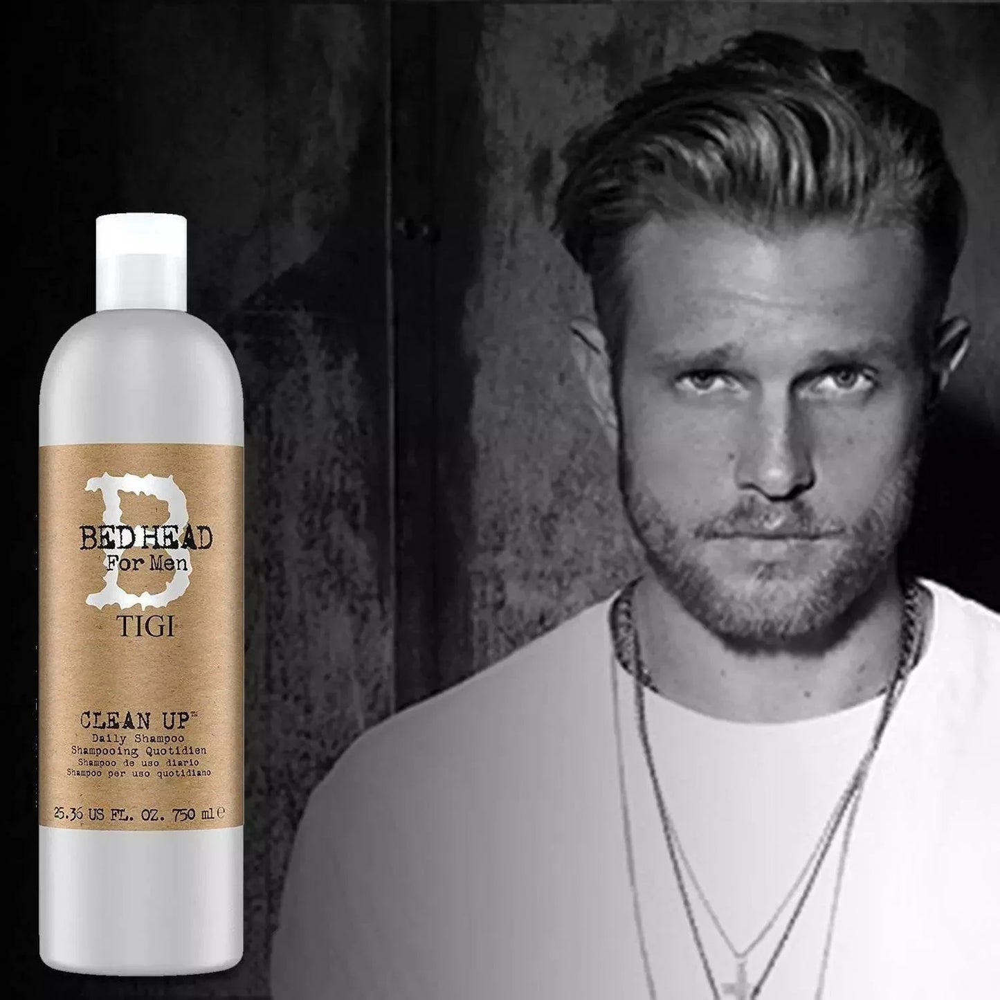 TIGI BFORMEN CLEAN UP DAILY SHAMPOO 750ML - Cloud Nine Stores