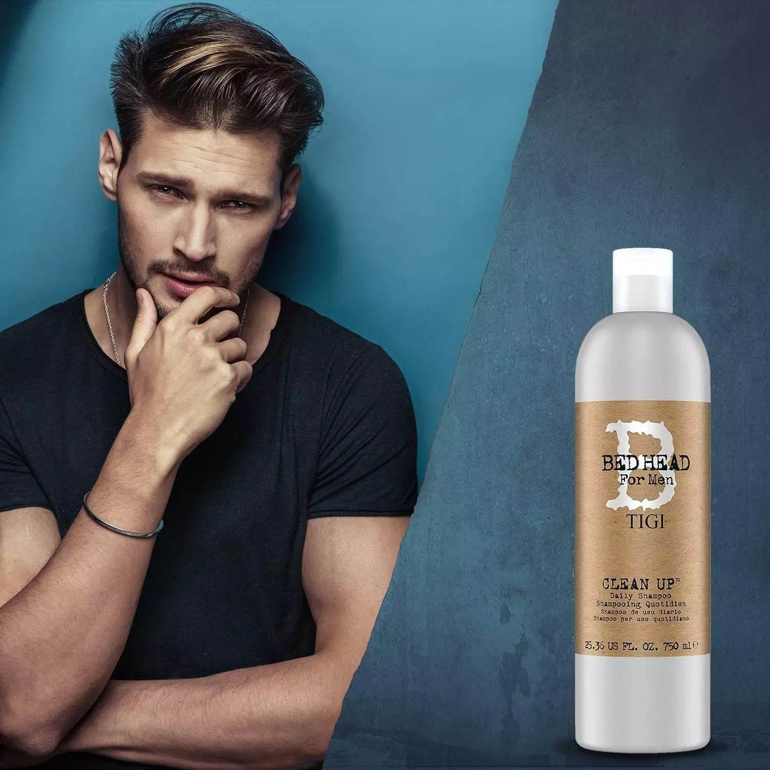 TIGI BFORMEN CLEAN UP DAILY SHAMPOO 750ML - Cloud Nine Stores