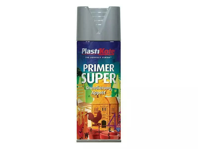 Plastikote Super Primer Spray 400Ml PKT1148