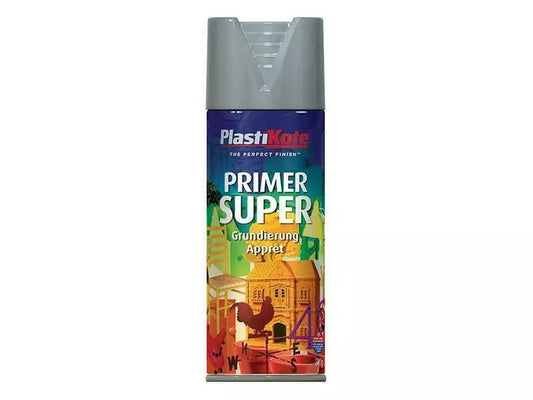 Plastikote Super Primer Spray 400Ml PKT1148