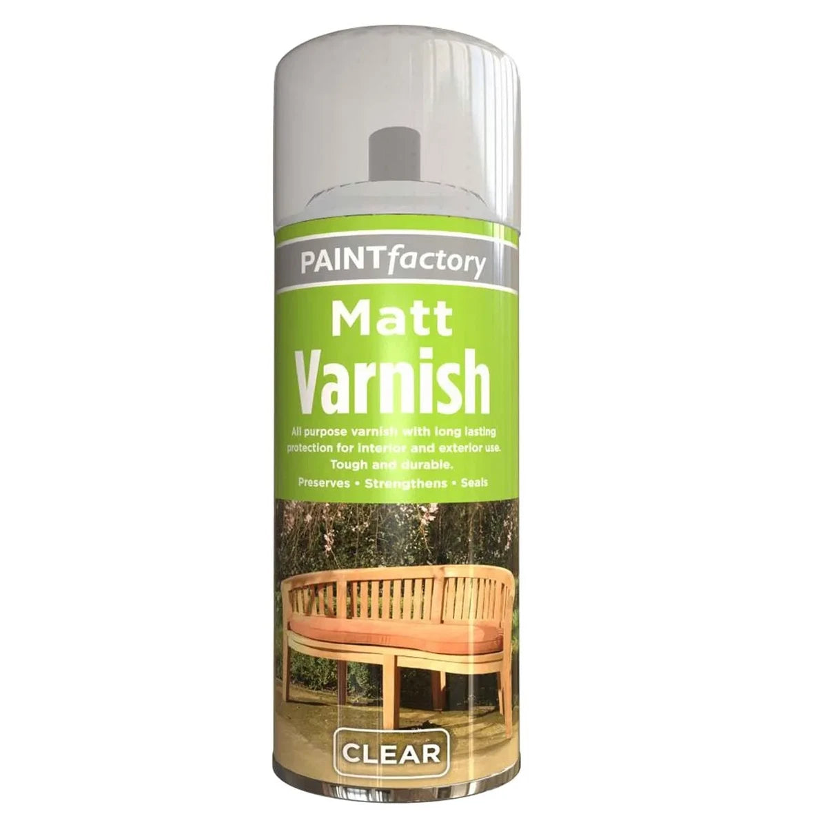 Matt Varnish Clear Spray Paint Metal Wood Plastic Aerosol Paint Spray 400ml - Cloud Nine Stores Cloud Nine Stores