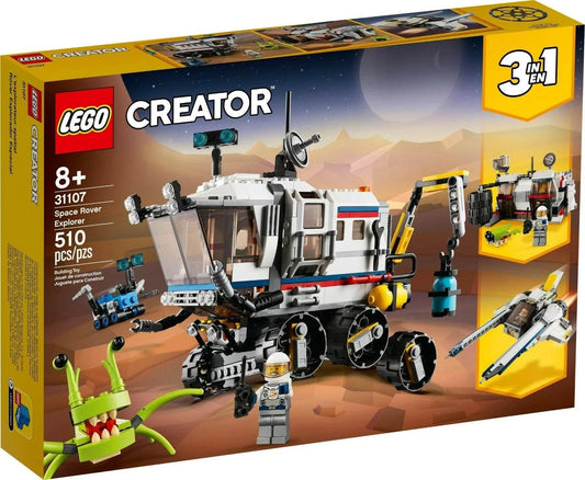 LEGO 31107 - Creator Space Rover Explorer 3-in-1 Space Ship Set - Cloud Nine Stores