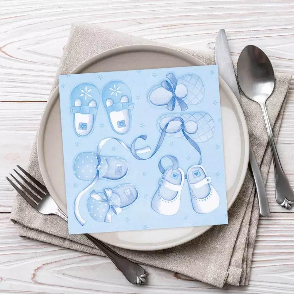 Napkins - New Arrival Boy or Girl x 20 - Cloud Nine Stores