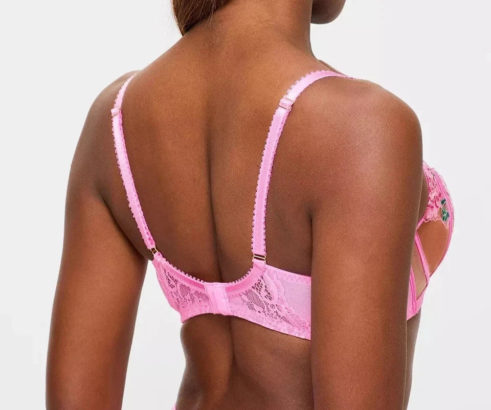 Ann Summers Caged Rose Balcony Bra