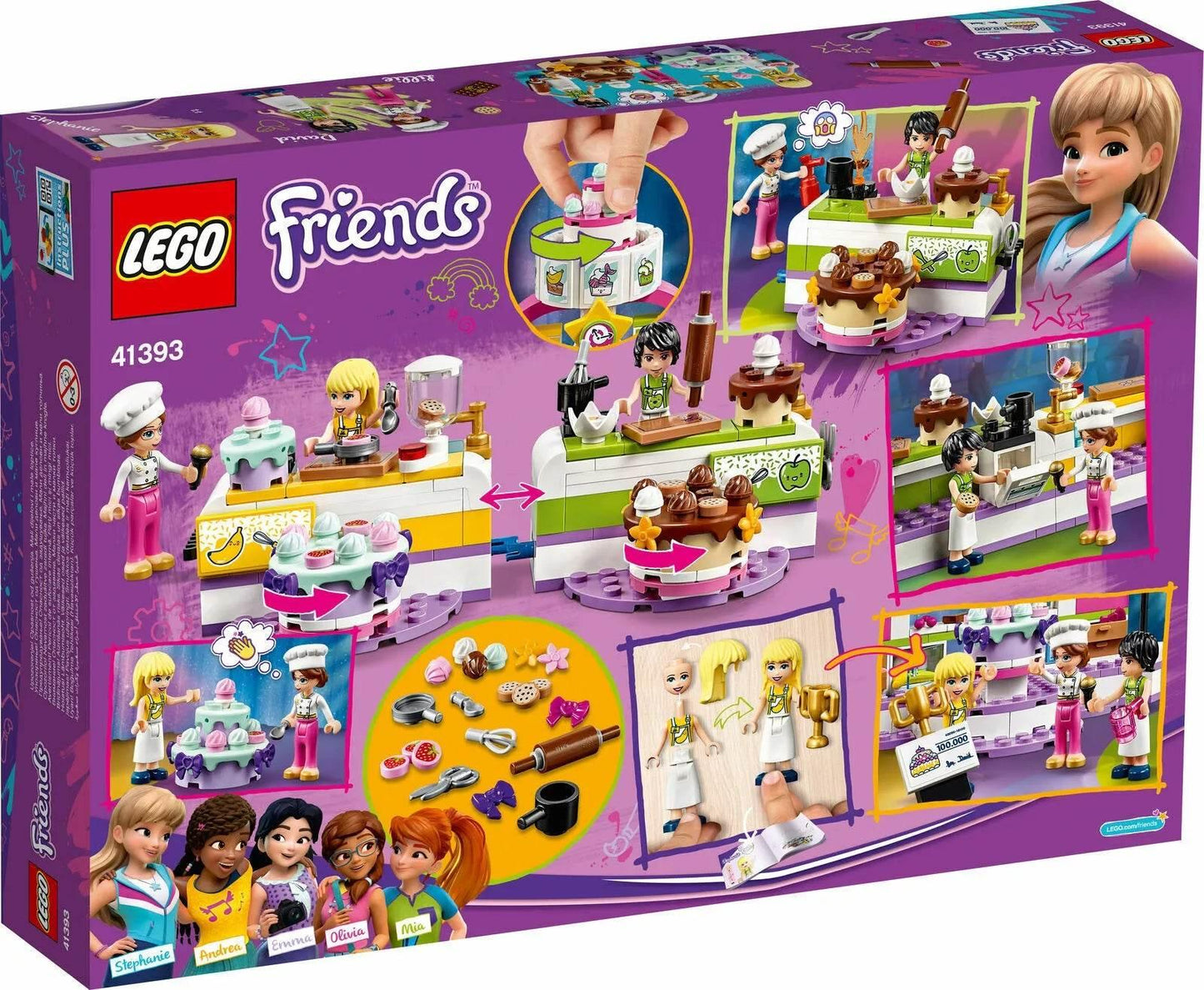 LEGO 41393 Friends Baking Competition Playset - Cloud Nine Stores